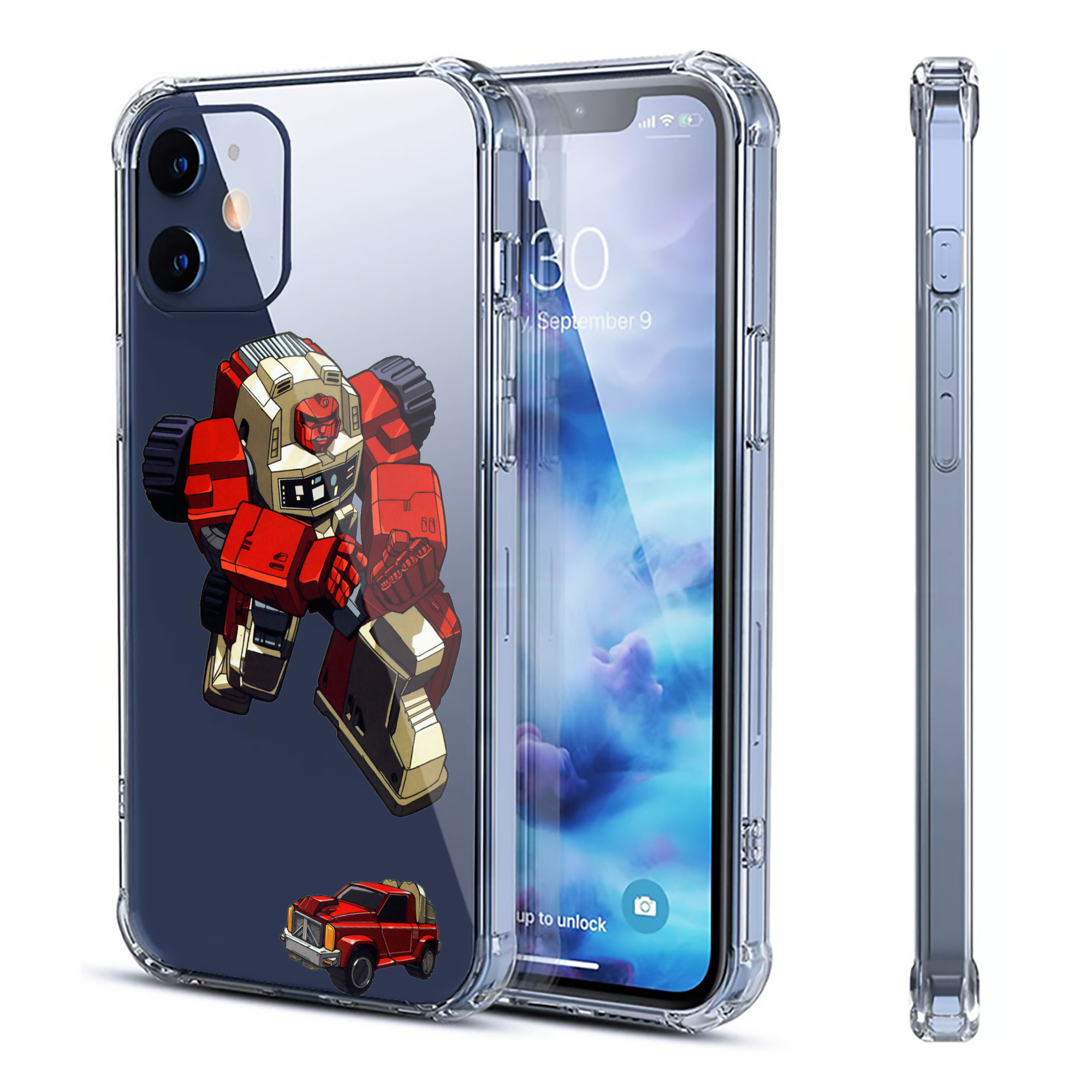 （画像用）  【iPhone 12シリーズ対応】透明スマホケース（クリアソフトケース）